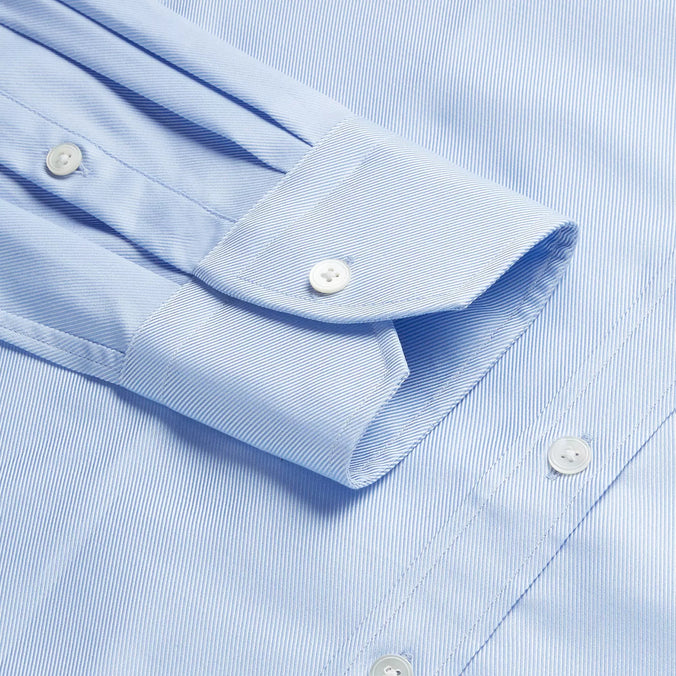 Pale Blue Slim Fit Royal Twill Formal Shirt