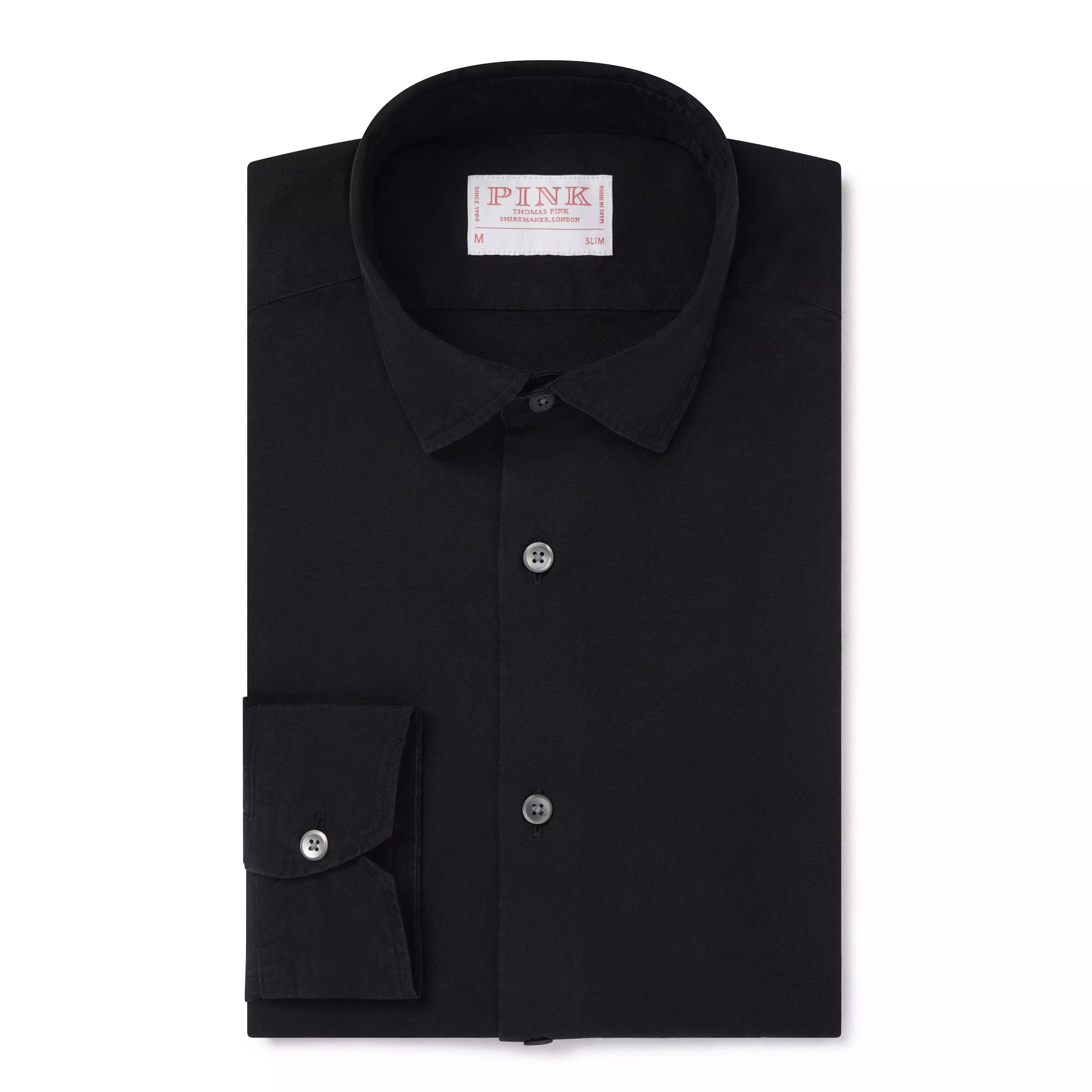 Dark Navy Blue Slim Fit Smart Casual Dark Indigo Shirt