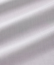 White & Black Slim Fit Micro Grid Check Formal Shirt