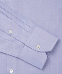 Pale Blue Slim Fit Pin-Point Oxford Formal Shirt