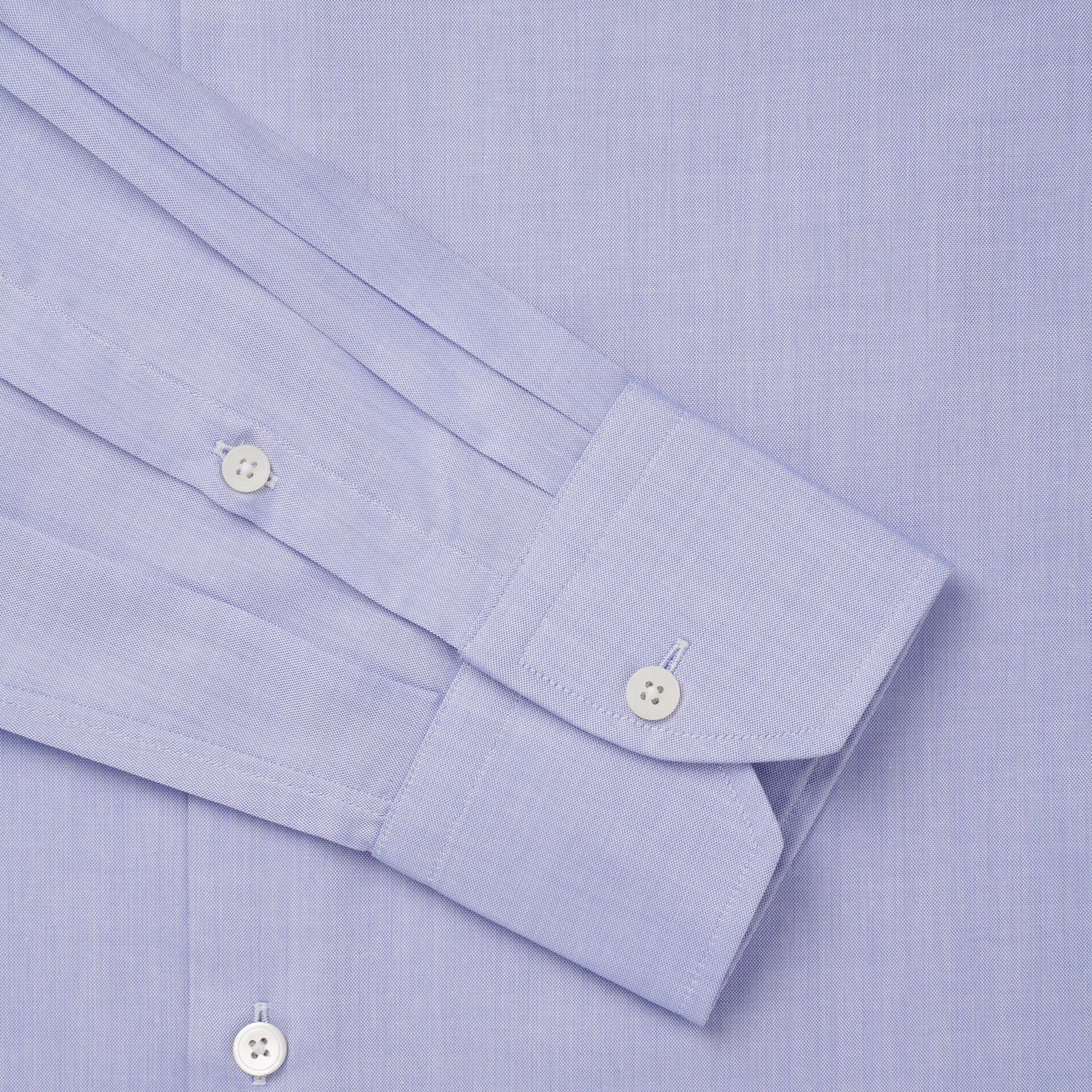 Pale Blue Slim Fit Pin-Point Oxford Formal Shirt