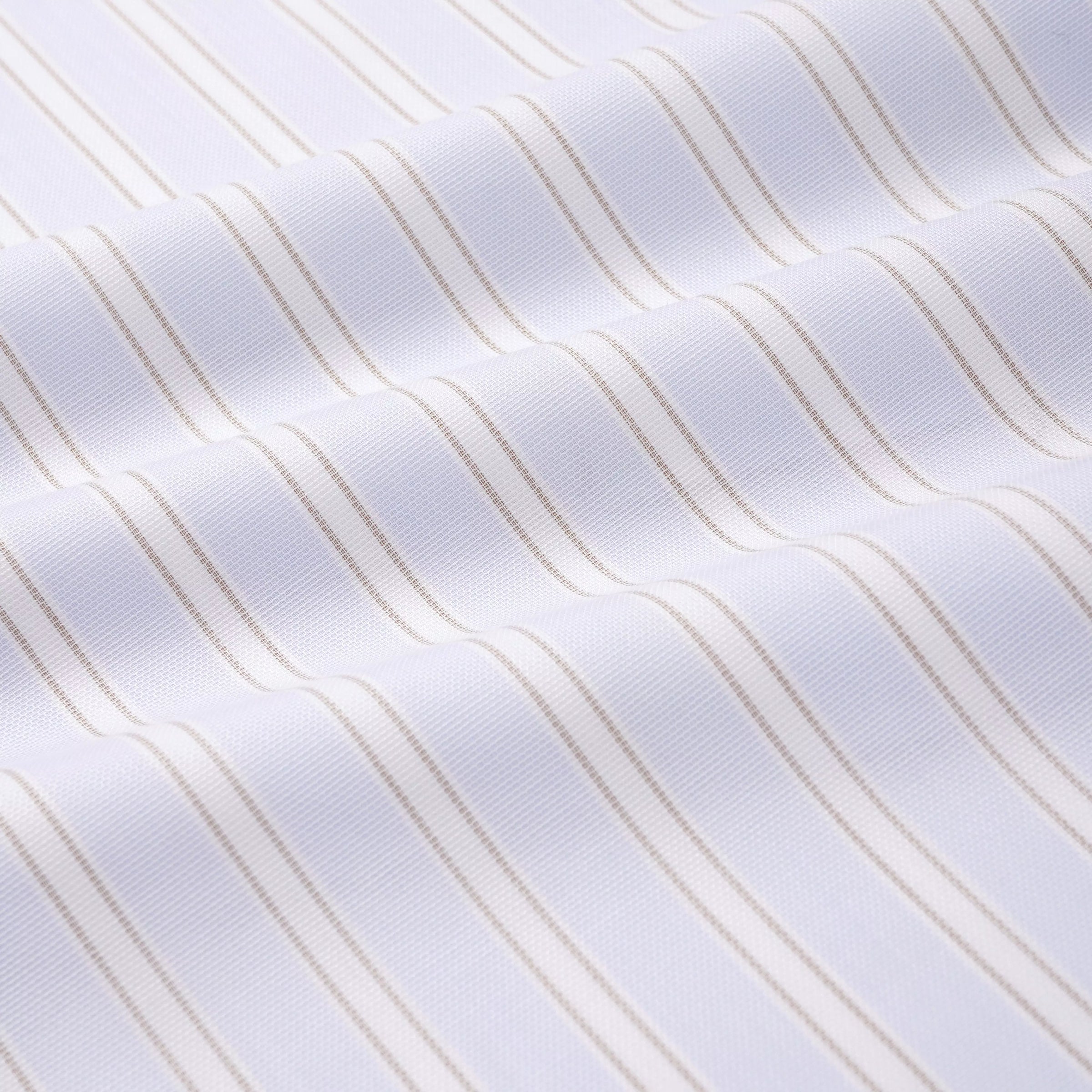 Pale Blue & Multi Classic Fit Track Stripe Marcella Formal Shirt